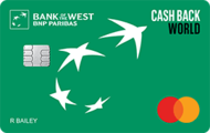Bank of the West Cash Back World Credit Card